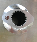 SUS440C Componentes de extrusoras de doble tornillo Segmentos de tornillo para la industria petroquímica