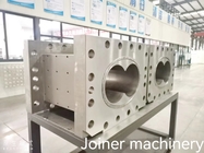 Alemania 420 recambios gemelos del extrusor de tornillo del barril bimetálico del tornillo para la industria petroquímica