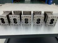 Piezas de la máquina del extrusor del gemelo del tamaño compacto, elementos gemelos ISO9001 del extrusor de tornillo aprobados