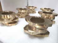 Las piezas de la máquina del extrusor del diámetro 150m m atornillan el material de bronce de aluminio del elemento