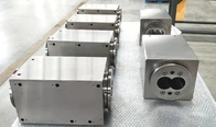 316L Modelo 75 Extrusoras Partes de máquinas de mecanizado CNC Segmentos de tornillos
