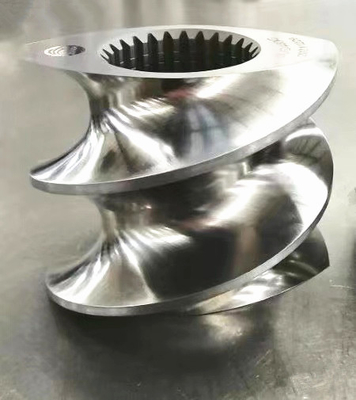 Los componentes estándar del extrusor de tornillo del doble de SUS440C atornillan elementos