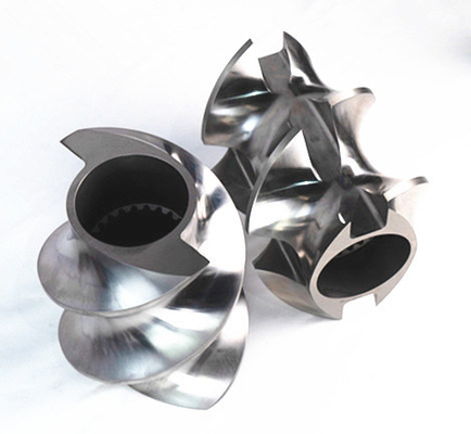 Clextral BC92 Extrusor de tornillo doble Elementos de tornillo Partes de repuesto para la industria de la ingeniería del plástico
