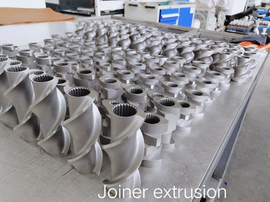 Clextral BC92 Extrusor de tornillo doble Elementos de tornillo Partes de repuesto para la industria de la ingeniería del plástico