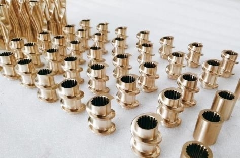 Extrusora CTE 2 Thansfer volante 3 Elementos de tornillo volante para la industria del plástico