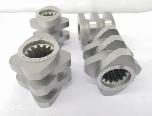 Modelo 223 41CrAlMo7 38CrMoAl Extrusor giratorio de tornillo doble para petróleo y rendimiento