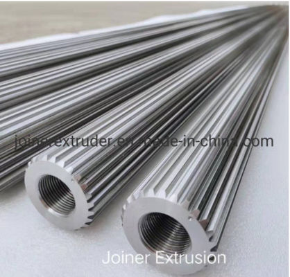 Eje de extrusora de mecanizado por extrusión de doble tornillo con equipo de ventas profesional y garantía de red de servicio