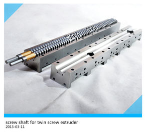 WR15 Resistencia a la abrasión Eje de tornillo gemelo Diámetro 10-120 mm HRC44