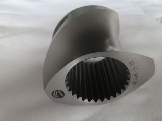 PM HIP ZME Elementos de tornillo de mezcla de materiales para extrusoras dobles en una fábrica petroquímica