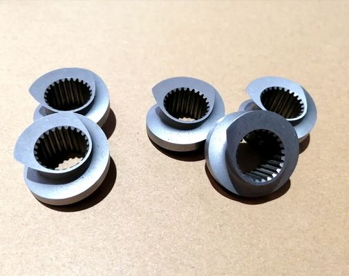 Componentes de extrusión de doble tornillo de apagado al vacío con un rendimiento de dureza óptimo HRC58-62