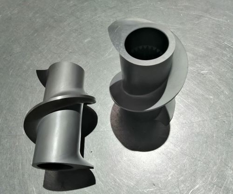 2-4 Extrusores de alta transición de vuelo con elementos de tornillo Bloque de flexión