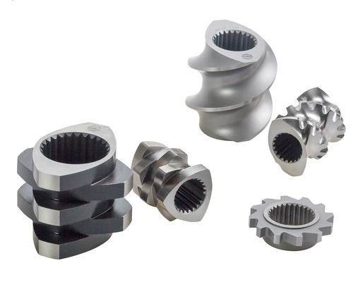 Materiales HIP de alta resistencia alimento hinchado extrusores de tornillos gemelos elementos