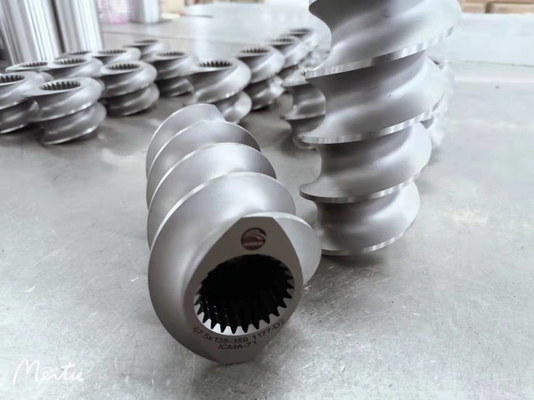 Extrusora CTE 2 Thansfer volante 3 Elementos de tornillo volante para la industria del plástico
