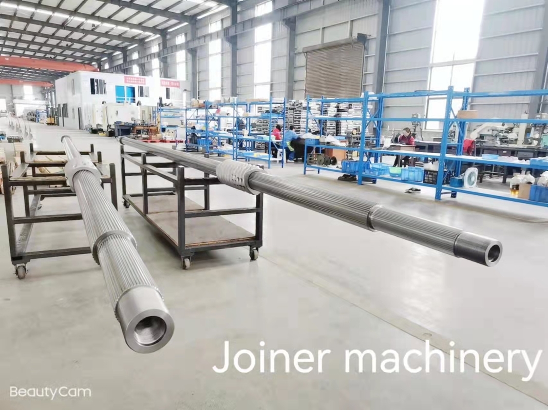 40CrNiMoA Extrusores de materiales con sistema de enfriamiento para la industria alimentaria de forja