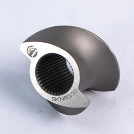 DANDRITZ EX1250 Resistencia al desgaste Partes de extrusores de tornillo doble para alimentos a granel