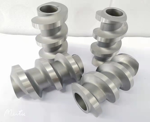 Las partes de las máquinas de extrusión de tornillos, pelletizadores, máquinas de mecanizado CNC, segmentos de tornillos