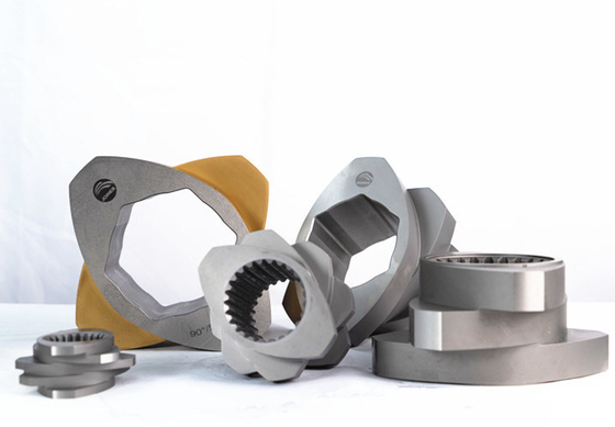 Partes de la máquina de pelletización de plástico Kurimoto Kur400 C22 Material para la industria petroquímica