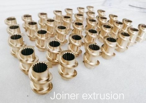 45 Partes de extrusoras de doble tornillo de aleación de níquel Elementos de tornillo para la fabricación de PP y PVC