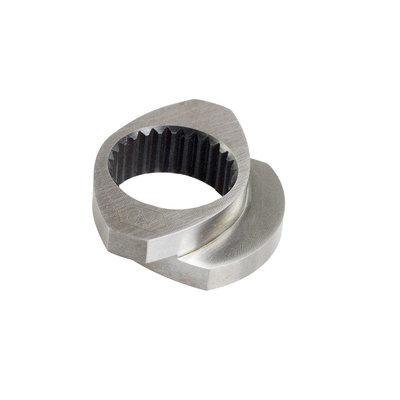 CWJ70 Extrusor de tornillo 60HRC de doble vuelo Elementos de tornillo para la industria alimentaria