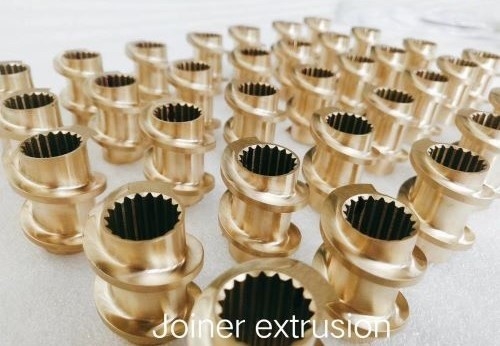 WR15E Agujas de tornillo gemelo resistentes a la abrasión Diámetro 10-120 mm HRC44 Dureza para la industria alimentaria