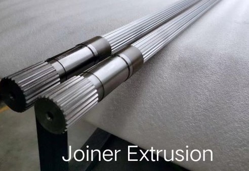 Torque alto Envolver línea interna de extrusores de tornillo gemelo y eje de tornillo de transmisión