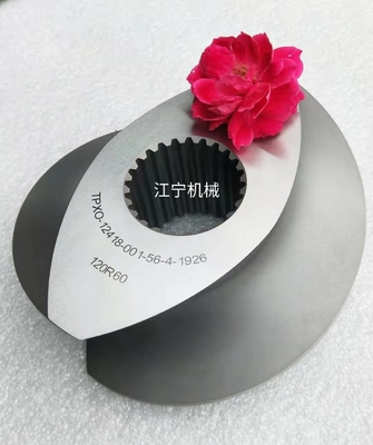 W6Mo5Cr4V2 ((6542) Extrusores de doble tornillo de longitud especial Componentes Segmentos de tornillo