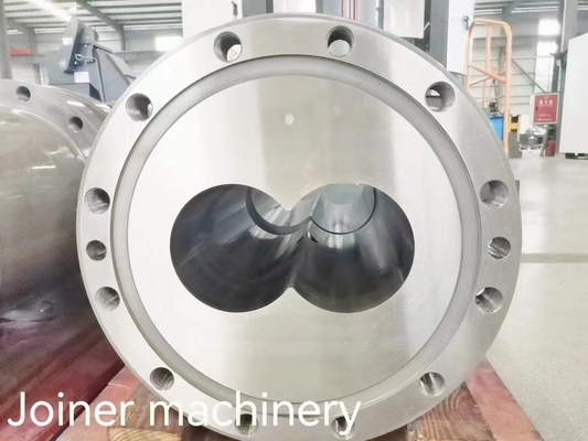 Mecanizado CNC Extrusores con doble tornillo de rotación conjunta Máquina Barricas de tornillo cilindro para alimentos hinchados