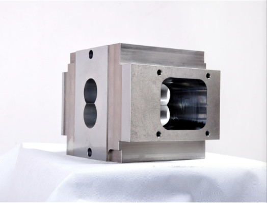 Extrusora de mecanizado CNC de precisión duradera cilindro de barril de tornillo rectangular