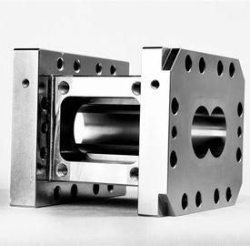Las piezas gemelas del extrusor de tornillo atornillan al fabricante For Plastic Machine de los barriles