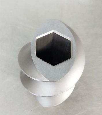 Componentes cuadrados del chavetero de los elementos del tornillo de máquina del extrusor de tornillo del doble de la capacidad