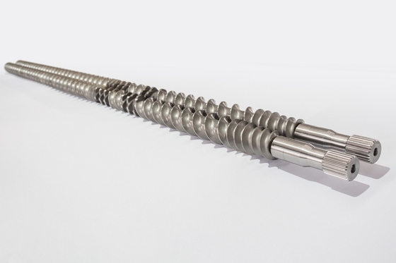 Alto esfuerzo de torsión que lamina el material gemelo del eje 70MC HIP del extrusor de tornillo