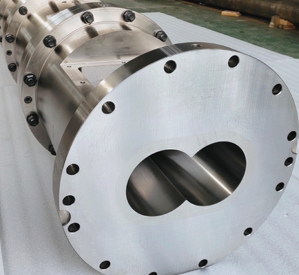 316L Modelo 75 Extrusoras Partes de máquinas de mecanizado CNC Segmentos de tornillos