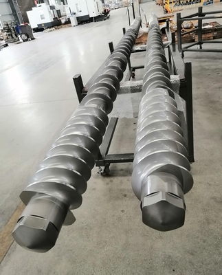 Material gemelo petroquímico del eje Maris223 1,2343 del extrusor de tornillo del alto esfuerzo de torsión