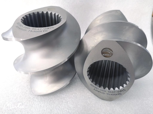 Mecanizado CNC 41CrAlMo7 38CrMoAla Segmentos de tornillo resistentes a la corrosión para peletizer