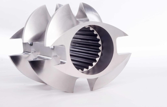 Componentes de extrusores de tornillo doble de línea interna para la industria petroquímica