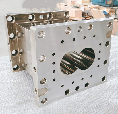 El trabajar a máquina del CNC de la precisión de la exactitud del barril de los componentes de la máquina de Coextruder